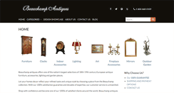 Desktop Screenshot of beauchampantiques.com